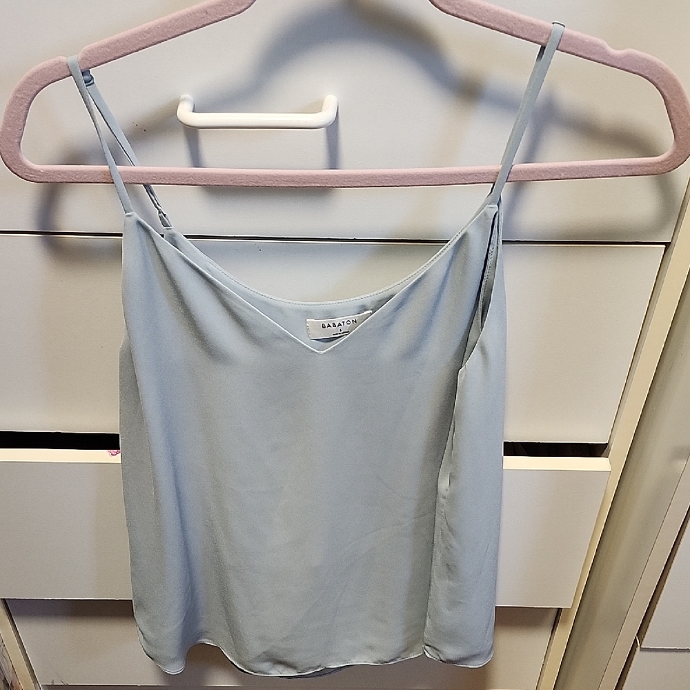 Aritzia Sky Blue Camisole Top